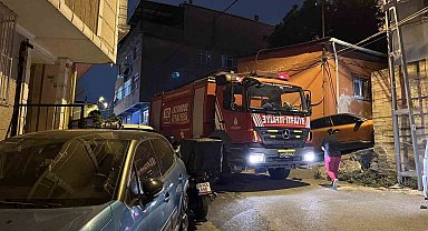 Eyüpsultan'da 3 katlı binanın bodrum katında yangın: 2'si çocuk 4 ağır yaralı