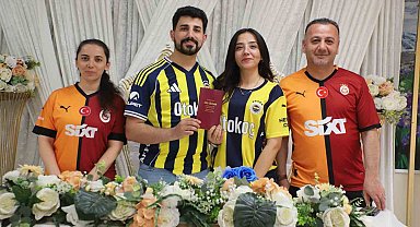 Ezeli rekabet nikah salonunda dostluğa dönüştü
