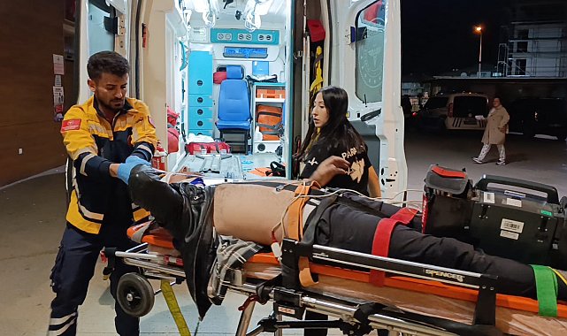 Feci kazada yaralanan motosiklet sürücüsü, hayatını kaybetti