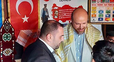Fenerbahçe taraftarı Bilal Erdoğan'a Aydın'da madalyalı sarı kanarya sürprizi