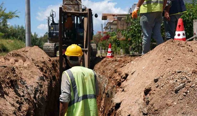 Fethiye Yeni Mahalle kanalizasyona kavuşuyor