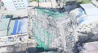 Filipinler'de inşaat halindeki bina çöktü: 1 ölü, 22 kişi enkaz altında