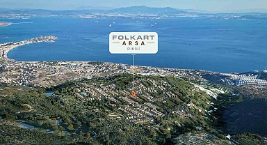 Folkart Arsa Dikili'de müstakil villa imarlı tapu teslimleri başladı