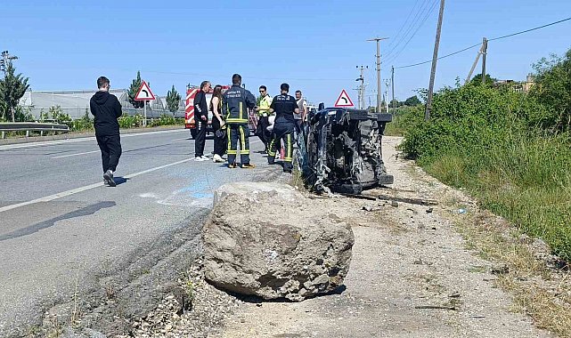Futbolcu Furkan Perker bayram tatili yolunda ailesiyle kaza geçirdi: 5 yaralı