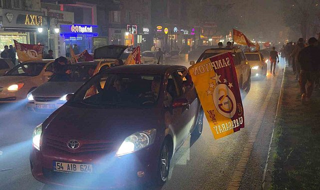 Galatasaray'ın 26. Şampiyonluğu Kütahya'da coşkuyla kutlandı