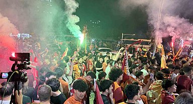 Galatasaray'ın şampiyonluğu Adana'da coşkuyla kutlandı