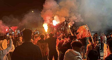 Galatasaray'ın şampiyonluğu Adıyaman'da kutlandı