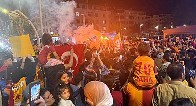 Galatasaray'ın şampiyonluğu Iğdır'da taraftarları sokağa döktü