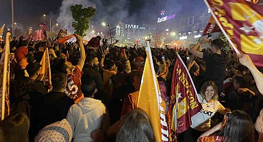 Galatasaray'ın şampiyonluğu Konya'da coşkuyla kutlandı