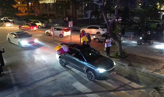 Galatasaray'ın şampiyonluğu Malatya'da kutlandı