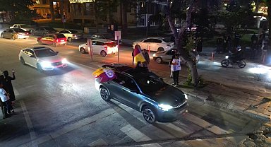 Galatasaray'ın şampiyonluğu Malatya'da kutlandı