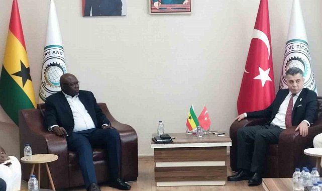 Gana Cumhuriyeti Yatırım Kurulu Başkanı ve heyeti Ankara'da