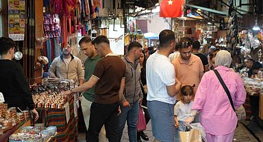 Gaziantep'te 9 günlük bayram tatilinde yoğunluk yaşanıyor