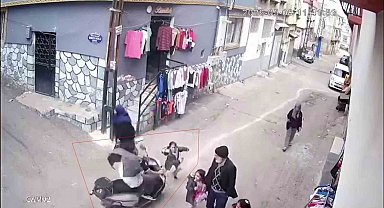 Gaziantep'te dehşete düşüren kaza: Motosiklet küçük kıza çarpıp kaçtı