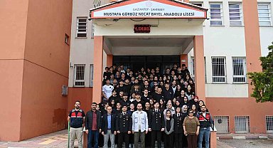 Gaziantep'te öğrencilere jandarma mesleği tanıtıldı