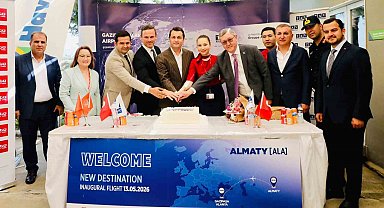 Gazipaşa-Alanya'dan Almatı ve Astana'ya direkt uçuşlar başladı