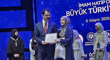 Genç Nida Kur'an-ı Kerim'i Güzel Okuma Türkiye Finalleri Yarışmasında Türkiye 1.'si oldu
