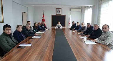 Gökçebey'de yaz ayları öncesi yangın tedbirleri masaya yatırıldı