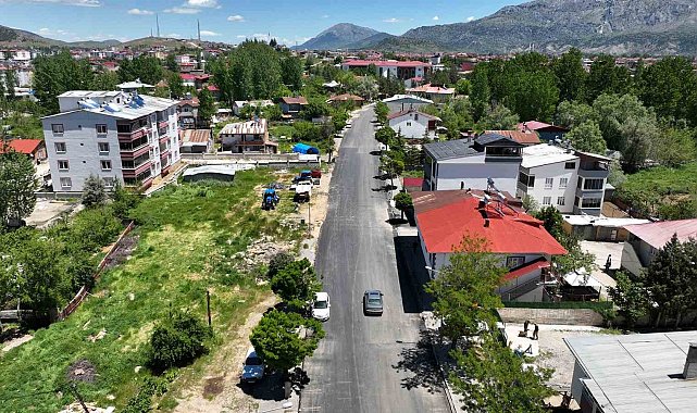 Göksun'da Atatürk ve Yunus Emre Caddeleri yenilendi
