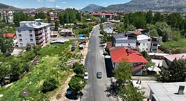 Göksun'da Atatürk ve Yunus Emre Caddeleri yenilendi