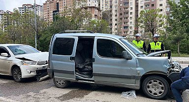 Gümüşhane'de zincirleme kaza: 4 yaralı