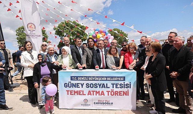 Güney'de yeni yaşam merkezinin temeli atıldı
