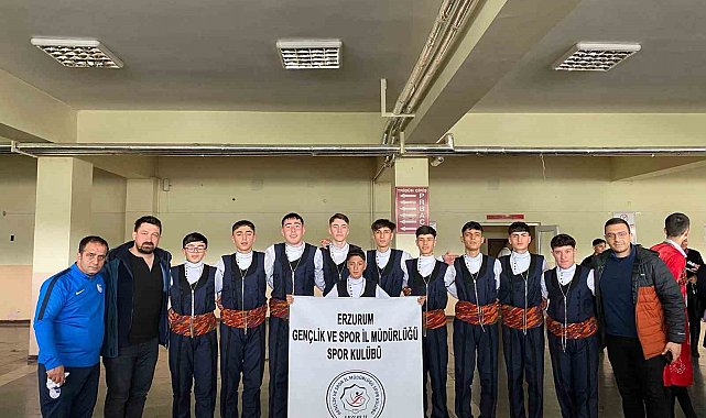 Halk Oyunlarında Erzurum Gençlik Spor ve EKTUD şampiyon