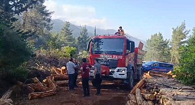 Hatay'da ormanı yangını çıktı