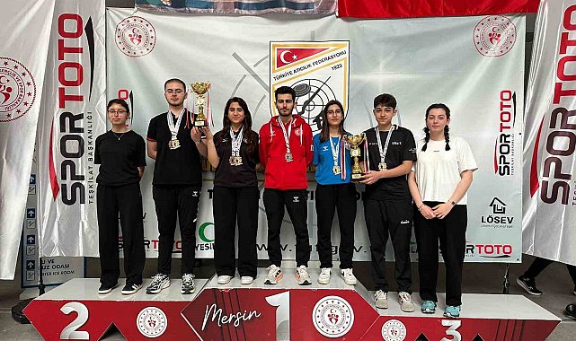 Havalı tüfek branşında Erzincan zirvede