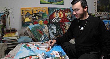 Hayatını 3 engelli oğluna adadı: Şair, ressam ve tiyatrocu kardeşler