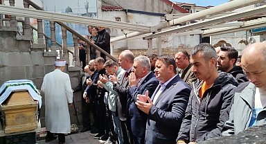 Hayatını kaybeden madenci son yolculuğuna uğurlandı