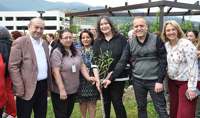 Hemşireler için 'Umut Bahçesi' oluşturuldu