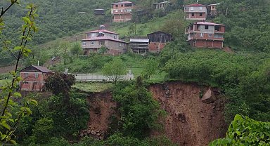 Heyelan tehlikesi altındaki evler boşaltıldı