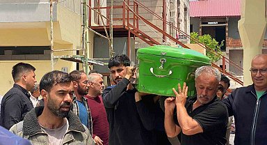Heyelanda hayatını kaybeden 15 yaşındaki çocuk son yolculuğuna uğurlandı