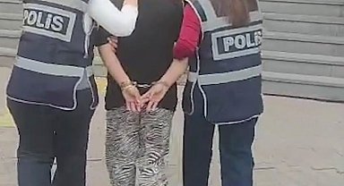 Hırsızlık suçundan 70 yıl cezası bulunan kadın polisten kaçamadı