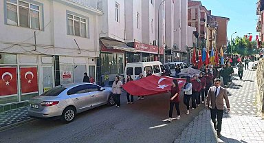 Hisarcık'ta Gençlik Yürüyüşü düzenlendi