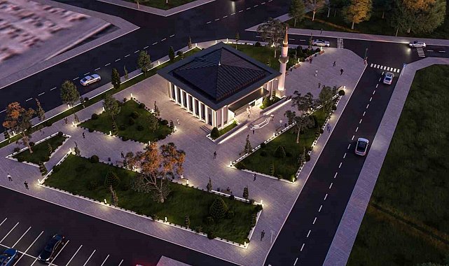 Hüseyin Özal Cami yaz sonunda ibadete açılacak
