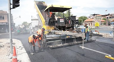 İncirliova'da 350 milyonluk anayol yatırımı hız kesmiyor