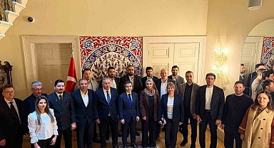 İnşaat sektörünün genç girişimcisi Kızılgüney'den Londra'da temaslar