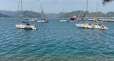 İsrail zulmüne uğrayan "Global Sumud Filosu"ndan bir grup Marmaris'e geldi