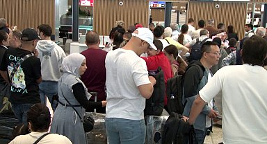 İstanbul Havalimanı'nda dönüş yoğunluğu başladı