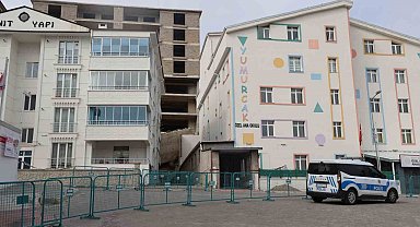 İstinat duvarı çöken inşaatta çalışmalar durduruldu
