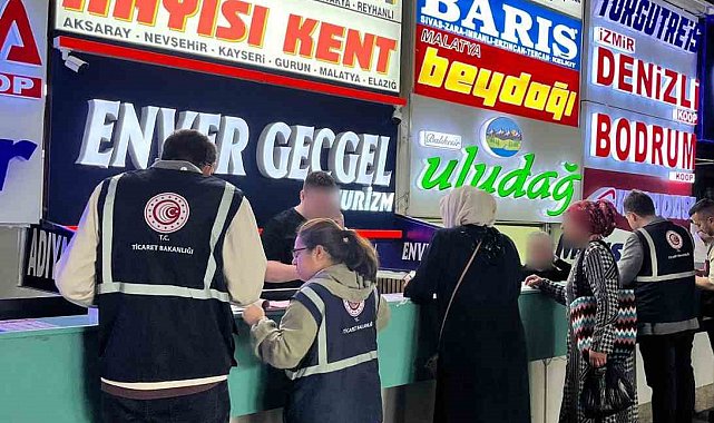 İzmir Otogarı'nda bayram denetimleri sürüyor