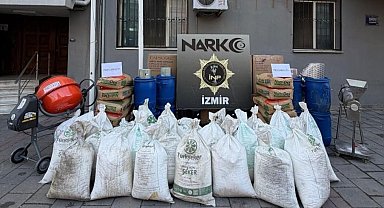 İzmir'de zehir tacirlerine dev darbe: 11 milyondan fazla uyuşturucu hap ele geçirildi