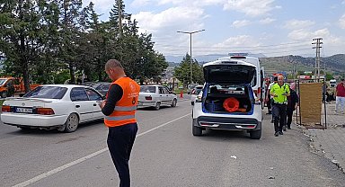 Kahramanmaraş'ta iki otomobil çarpıştı: 1 yaralı