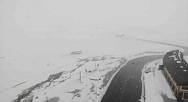 Kahramanmaraş'ta mayısta kar sürprizi