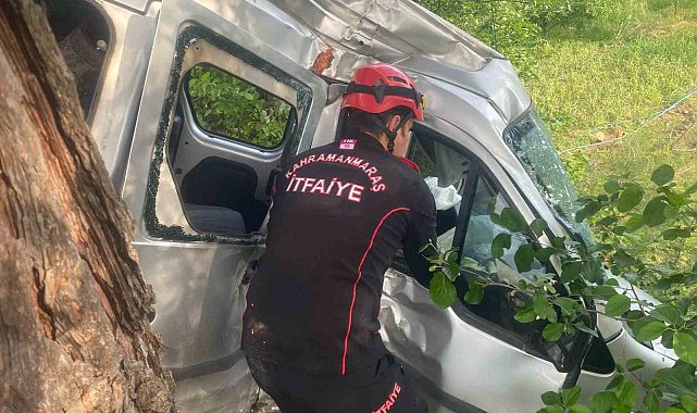Kahramanmaraş'ta trafik kazası: 1'i ağır 4 yaralı