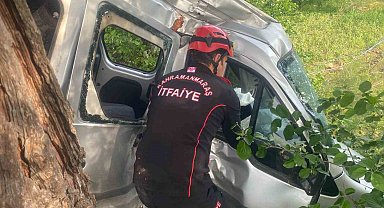 Kahramanmaraş'ta trafik kazası: 1'i ağır 4 yaralı