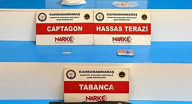 Kahramanmaraş'ta uyuşturucu operasyonu: 1 tutuklama