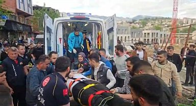 Kahramanmaraş'ta yol çöktü: 1 yaralı